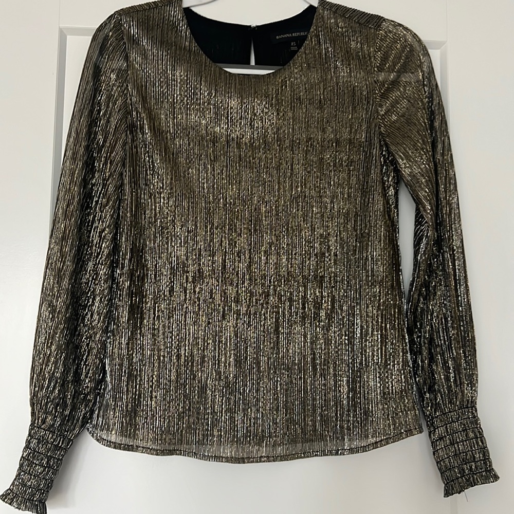 Banana republic party blouse
